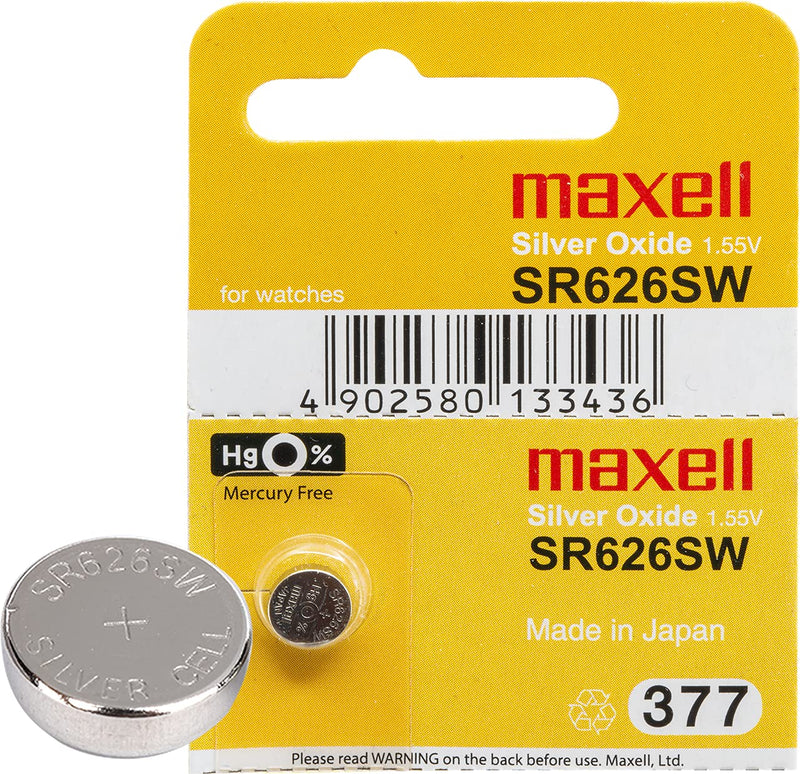 2PC Maxell LR1130 189 389 Alkaline Coin Cell Battery