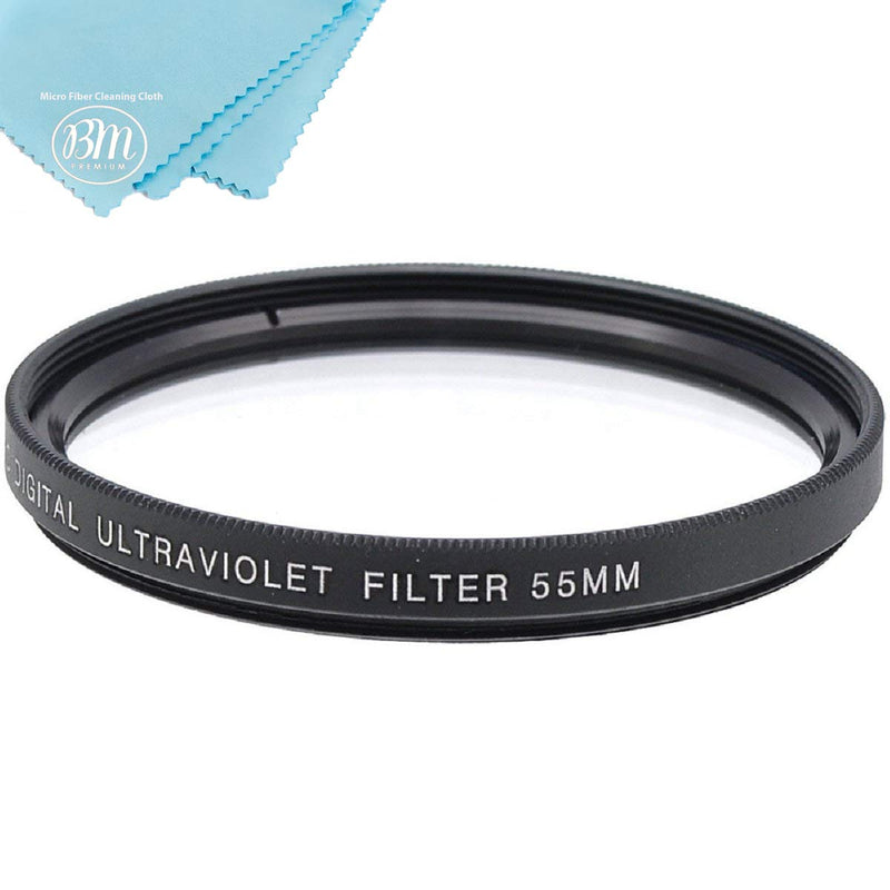 55mm UV Filter for Nikon D3400, D5600 with 18-55MM AF-P DX, DL24-500 f/2.8-5.6 Digital Camera