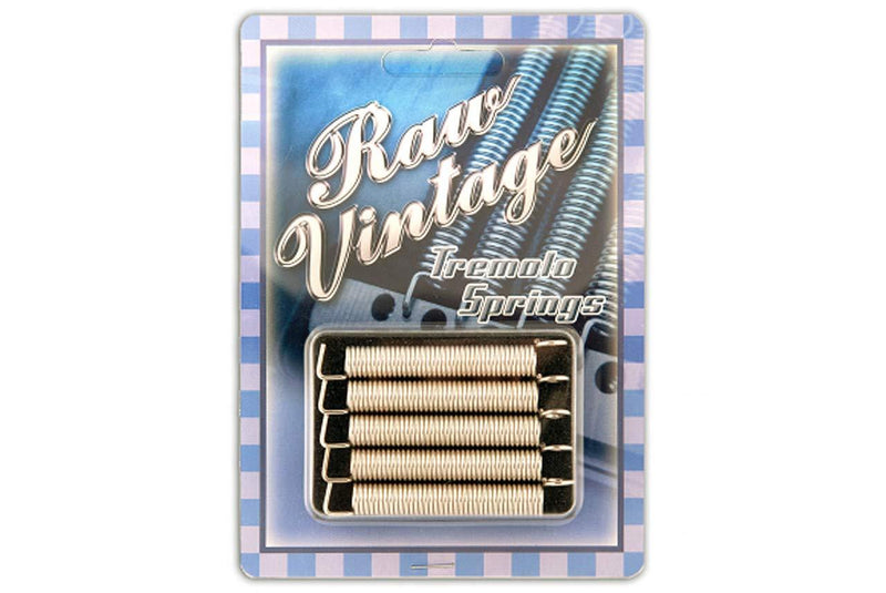 Raw Vintage Electric Guitar Replacement Tremolo Springs Set of 5