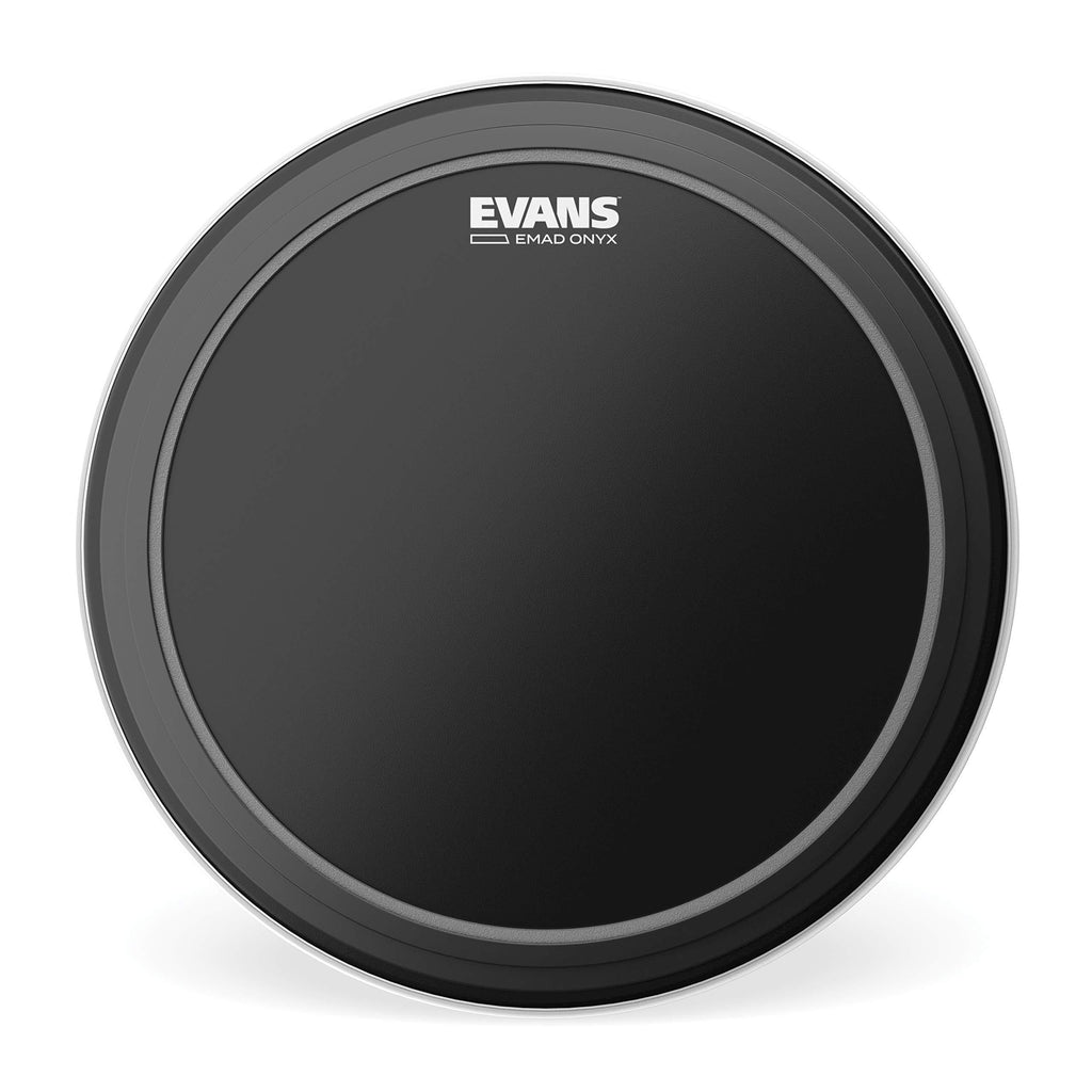 Evans Heads BD18EMADONX 18-Inch EMAD Onyx Bass Drum Heads 18 Inch