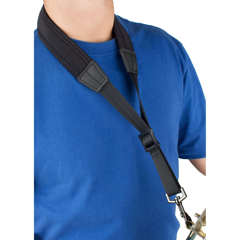 Pro Tec N310M 22-Inch Padded Neoprene Saxophone Neck Strap with Metal Snap Regular