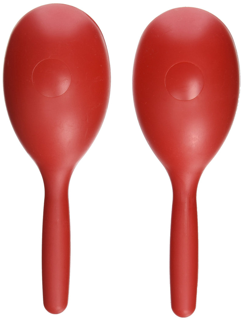 D'Luca Percussion Red Fish Style Plastic Maracas M20-RD