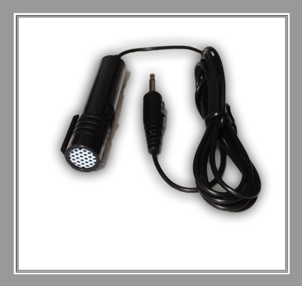 VoiceBooster Dual Tie-Clip Handheld Microphone with On/Off Switch for VoiceBooster (Aker) Voice Amplifiers by TK Products, LLC
