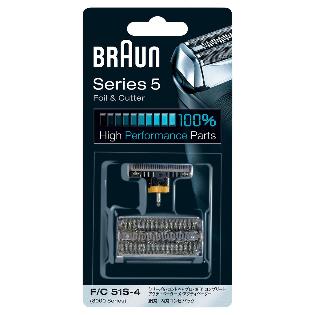 Braun 5S Series 5 Electric Shaver Replacement Foil & Cassette Cartridge, Silver