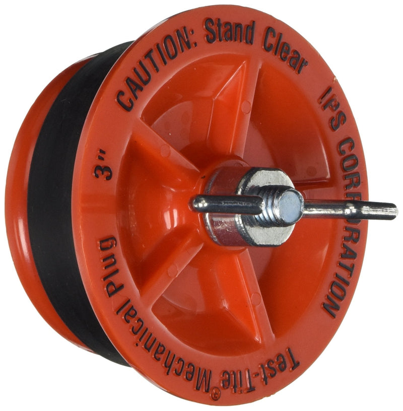 [AUSTRALIA] - Test-Tite 83593 Twist-Tite ABS Mechanical Test Plug, For 3-Inch NPS (End-of-Pipe Use Only) 
