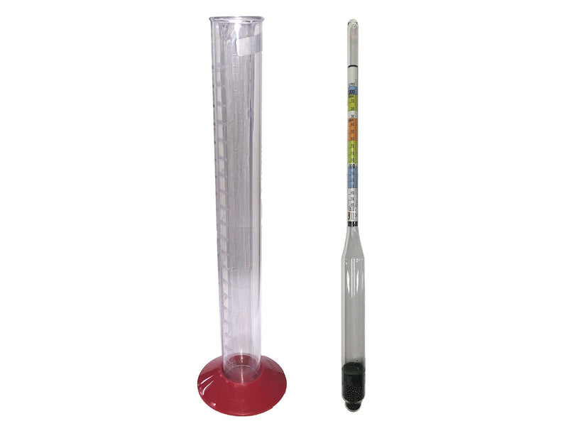 [AUSTRALIA] - Home Brew Ohio 6839-5068 Triple Scale Hydrometer and Test Jar Combo,Clear 