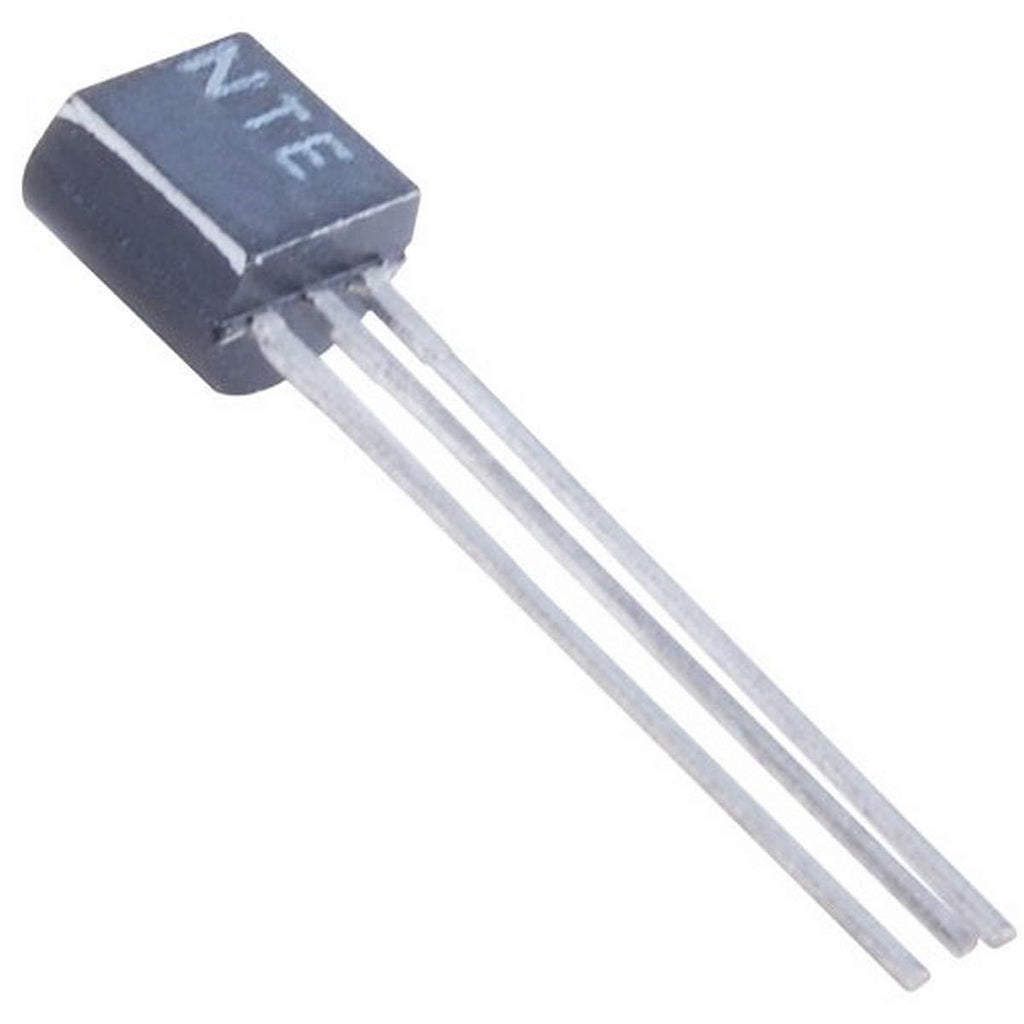 NTE Electronics 2N4401 Silicon NPN Transistor for General Purpose Amplifier and Switch, 600 mA, 40V (Pack of 5)