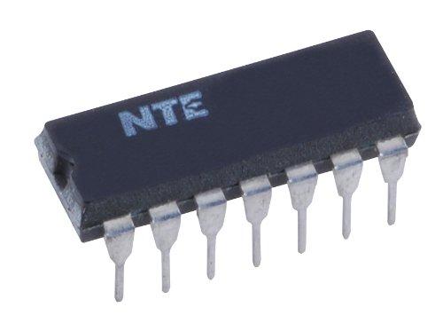 NTE Electronics NTE74HCT04 Integrated Circuit TTL-High Speed CMOS Hex Inverter, -0.5V-7V Supply Voltage, 14-Lead DIP Package