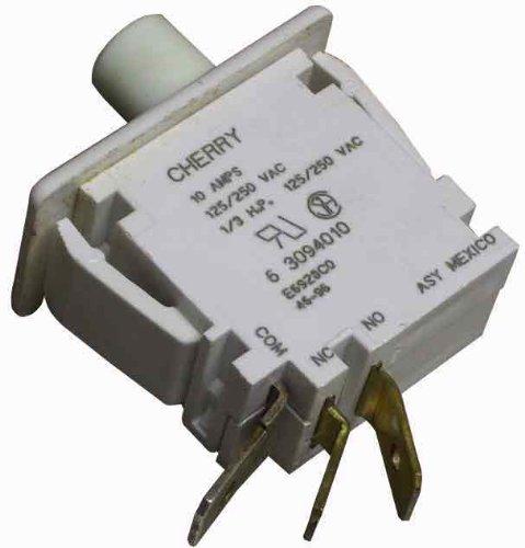 Whirlpool W10169313 Door Switch, White