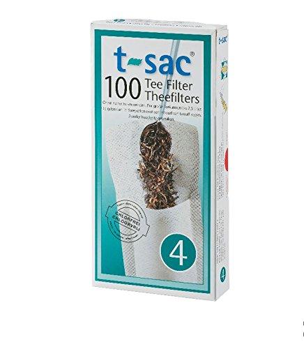T-Sac No. 4 Tea Filters, 12 cup