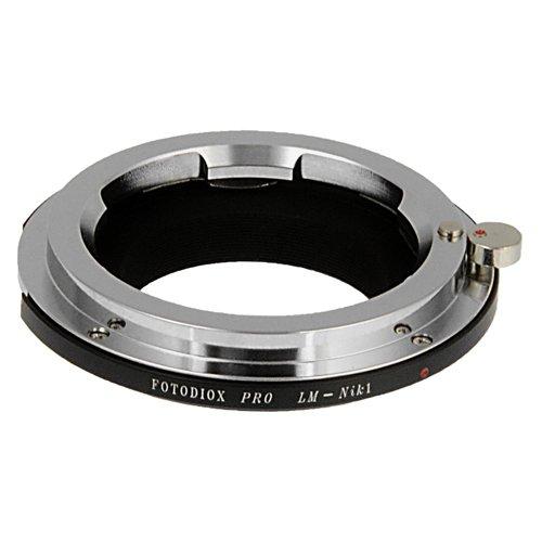 Fotodiox PRO Lens Mount Adapter, Leica M Lens to Nikon 1-Series Camera, fits Nikon V1, J1 Mirrorless Cameras, Leica M-Nik(1) PRO