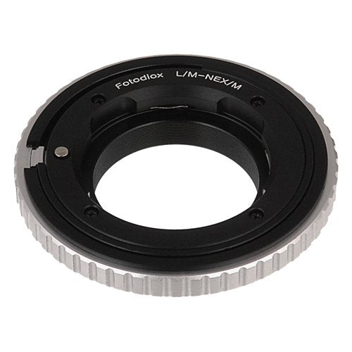 Fotodiox Lens Mount Adapter, Leica M Lens to Sony E-Mount NEX Camera with Macro Focusing Helicoid, Leica M - NEX Macro; fits Sony NEX 3, 5, 7 and NEX FS-100, VG10