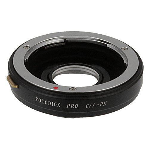 Fotodiox PRO Lens Mount Adapter, Contax Yashica (C/Y) Mount Lens to Pentax K (PK) Mount DSLRS Cameras, CY-PK PRO