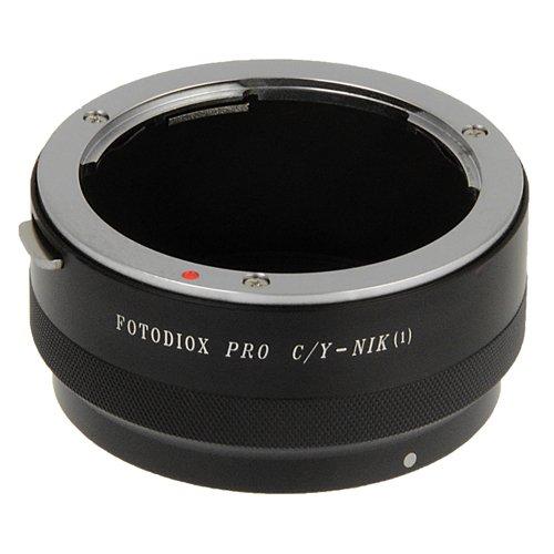 Fotodiox PRO Lens Mount Adapter, Contax Yashica (C/Y) Mount Lens to Nikon 1-Series Camera, fits Nikon V1, J1 Mirrorless Cameras, CY-Nik(1) PRO Contax/Yashica