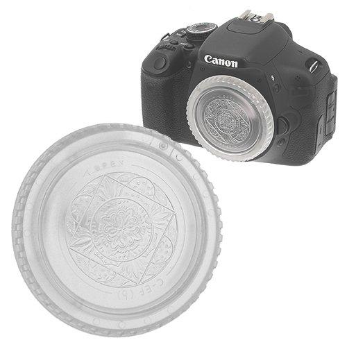 Fotodiox Designer Clear Body Cap Compatible with Canon EOS EF and EF-s Cameras
