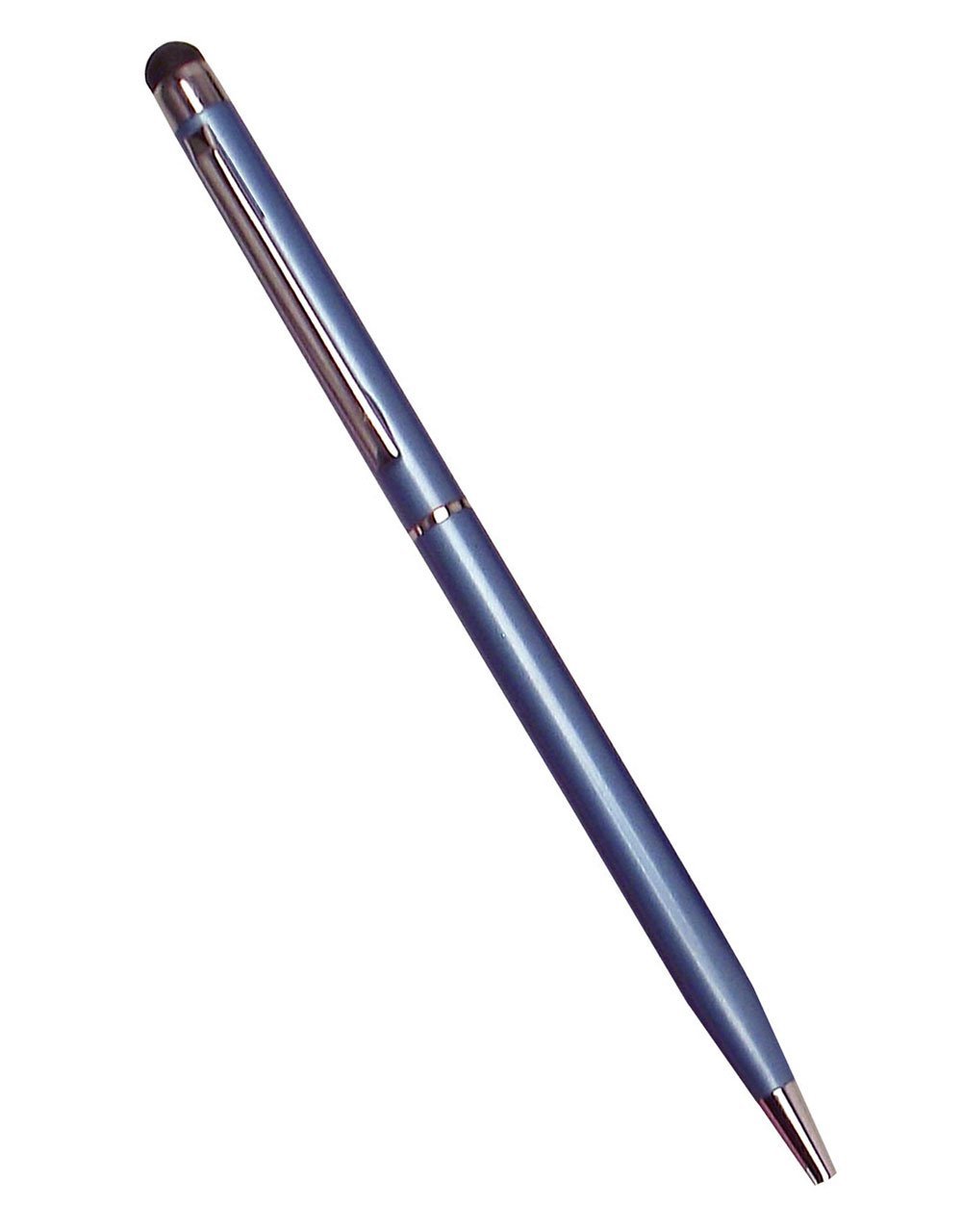 Shaxon Capacitive Stylus and Ball Point Pen Combo Designed to Work with All Capacitive Touch Screen Devices, Blue (SHX-Stylus-SIG-BU)