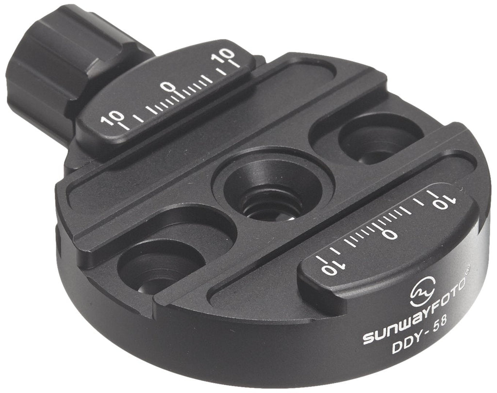 SUNWAYFOTO Discal Clamp DDY-58 DDY58 Arca Compatible for Ball Head