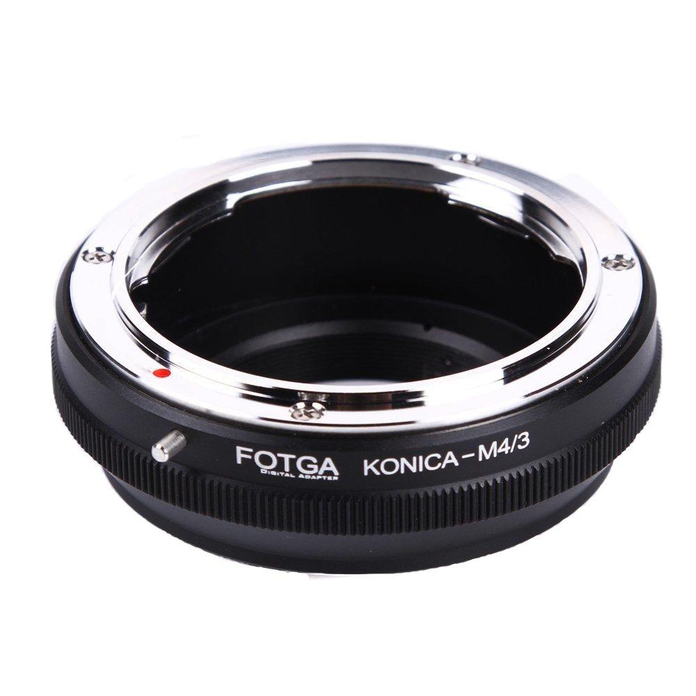 Fotga Lens Adapter for Konica AR Mount Lens to Micro Four Thirds M4/3 MFT Mount Camera Olympus Pen-F E-PL7 E-PL8 E-PL9 E-PL10 OM-D E-M5 E-M10 II III Lumix GH1 GH2 GH3 GH4 GH5 GH5s