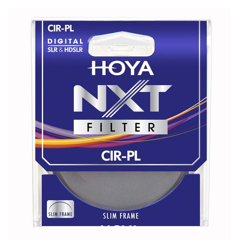 Hoya 58mm NXT Circular Polarizing Slim Frame Glass Filter,Black