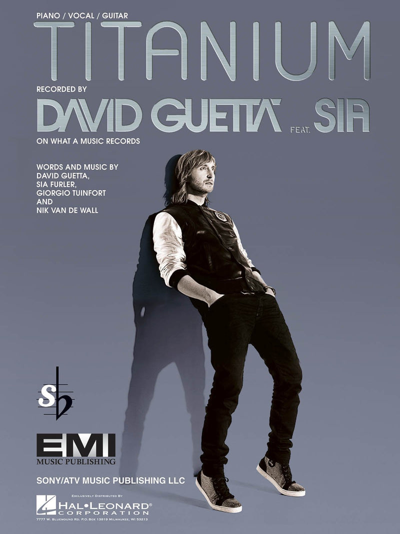 David Guetta feat. Sia - Titanium - Piano/Vocal Sheet Music