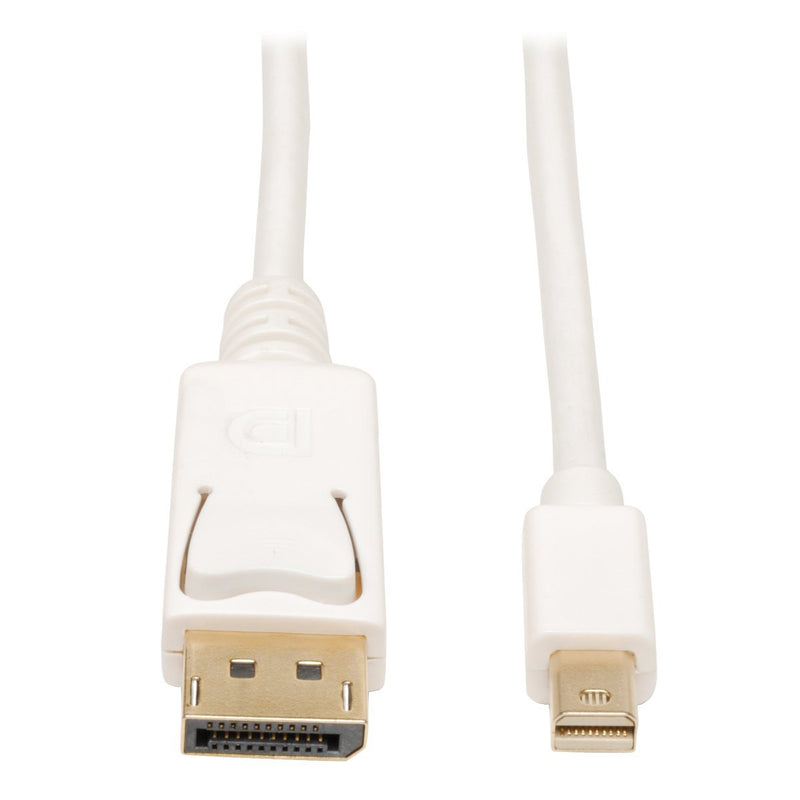 [AUSTRALIA] - Tripp Lite Mini DisplayPort to DisplayPort Cable 4K x 2K @ 60Hz, 4096 x 2160 Including 1080p, (M/M) 6-ft (P583-006) 6-ft. White 