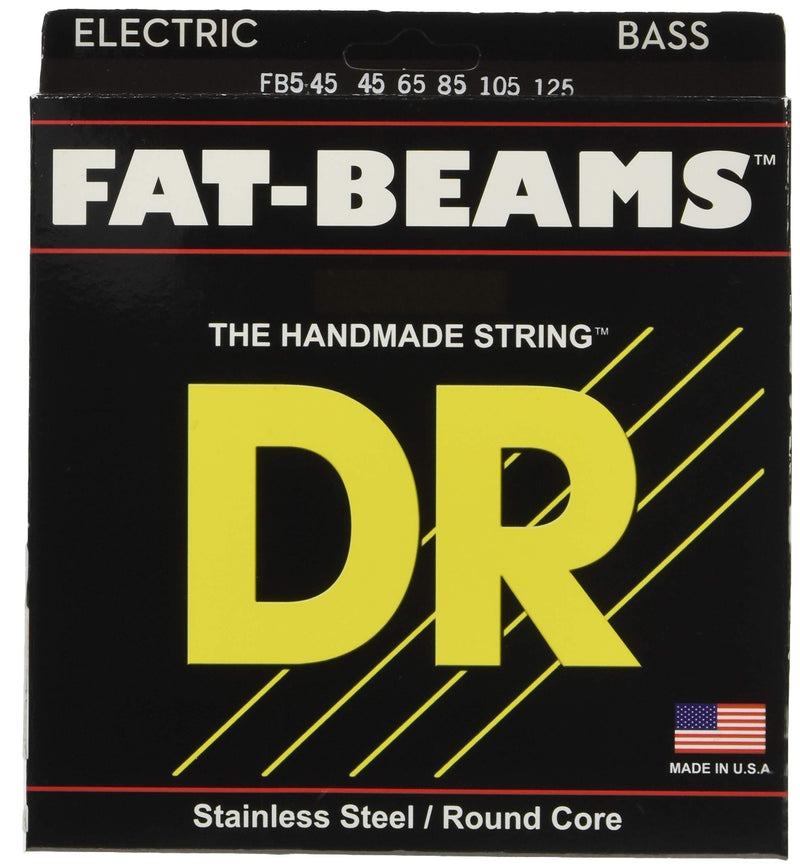 DR Strings FAT-BEAM Bass Guitar Strings (FB5-45)