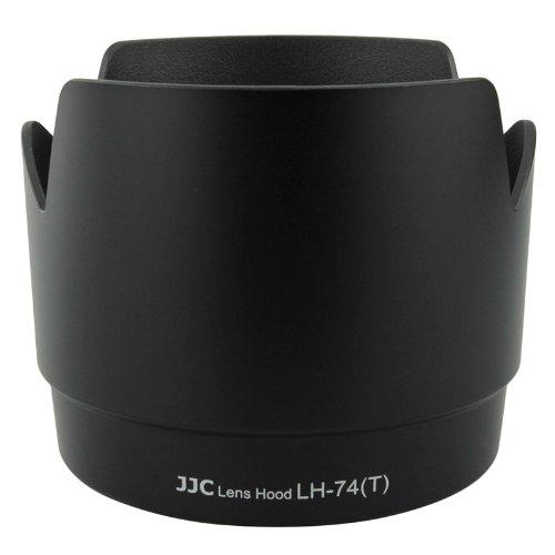 JJC Professional LH74T Black Tulip Flower Lens Hood Compatible with Canon 70-200mm F 4 Lens Replaces Canon ET-74 ET74