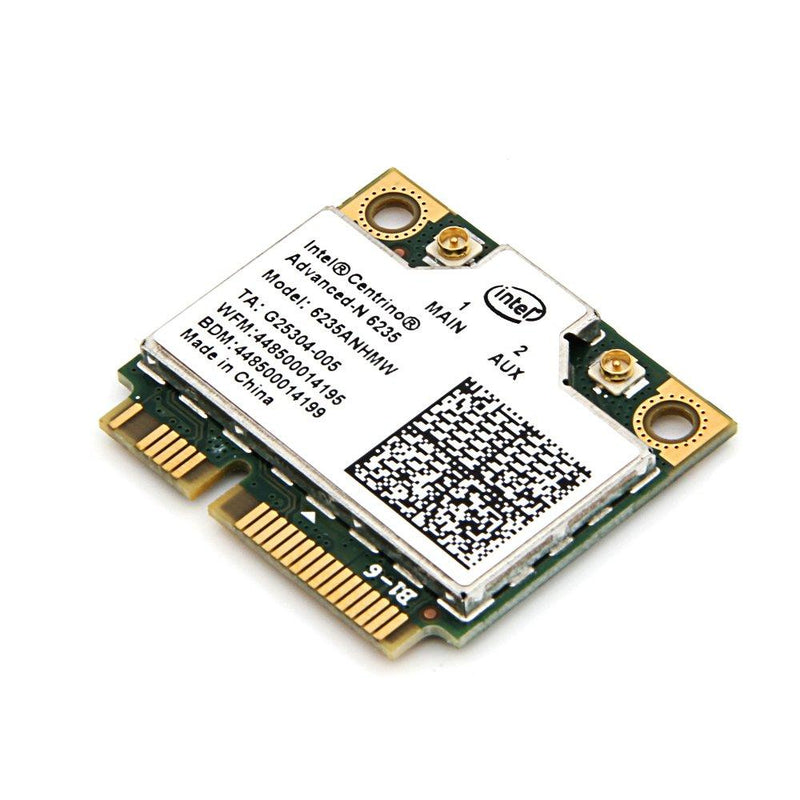 Intel Centrino Advanced-N 6235 6235ANHMW Wlan Bluetooth 4.0 Half MINI Card 802.11 a/b/g/n Dual-band 300 Mbps