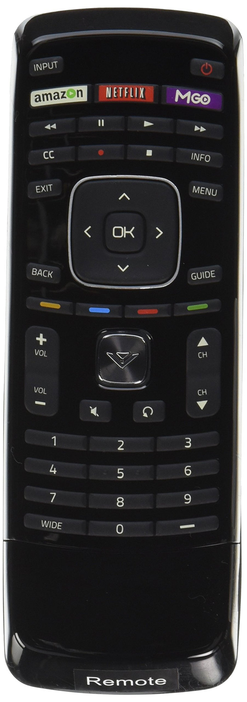VIZIO Xrt302 QWERTY Keyboard Remote for M650vse M550vse M470vse M-go Tv Internet Tv-30 Days Warranty!