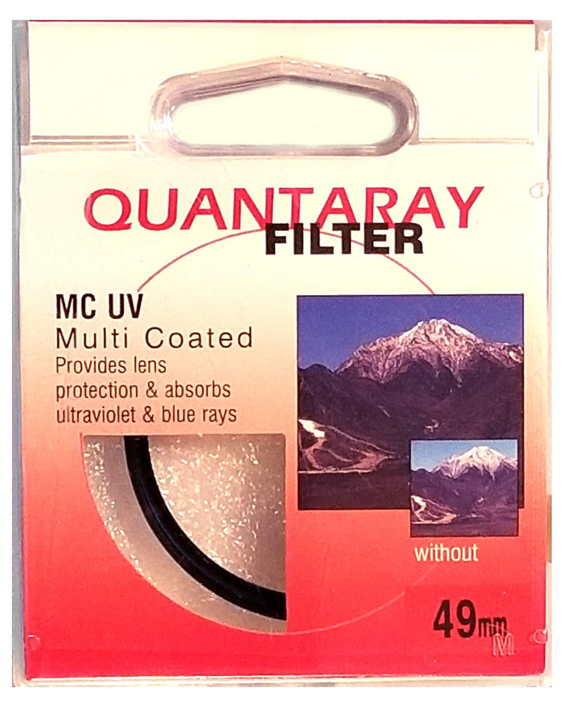 Quantaray 49mm Multi-Coated UV Protector