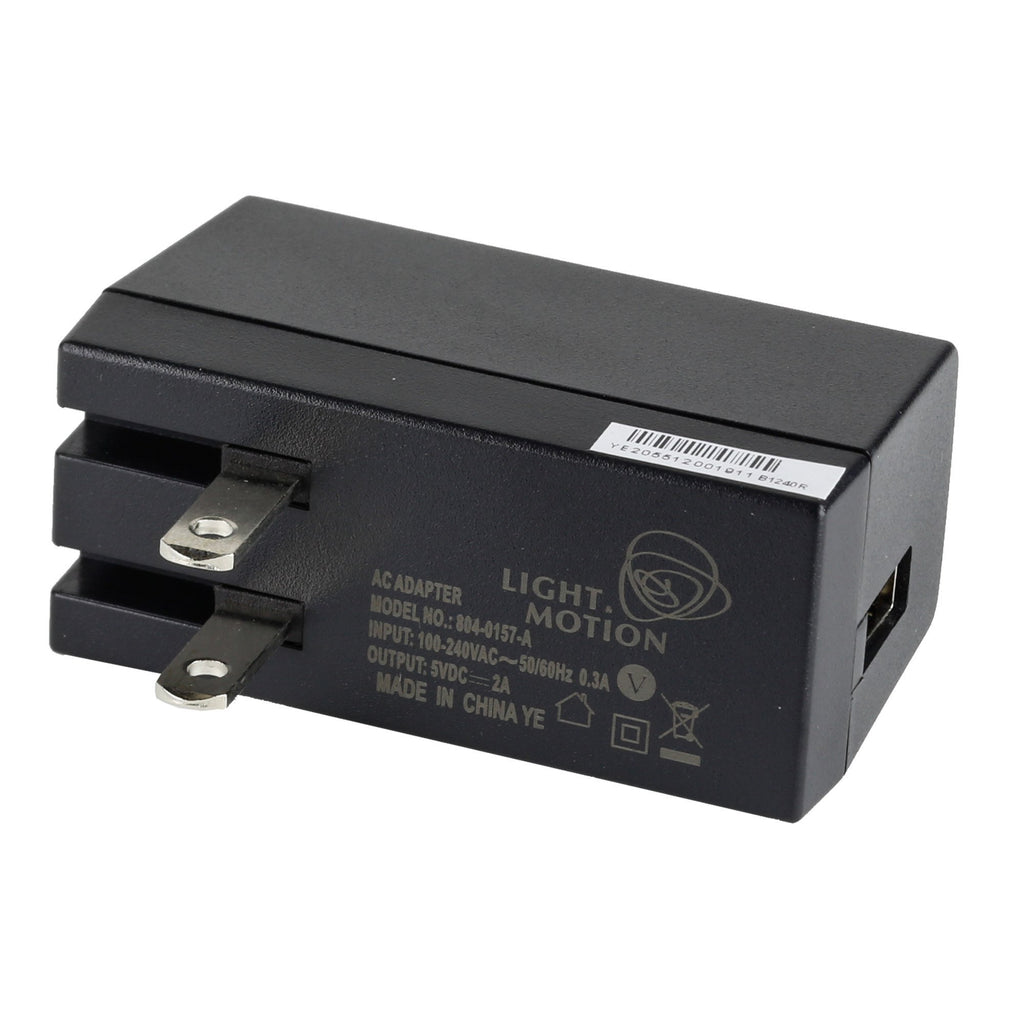 Light and Motion 2A USB AC Adapter