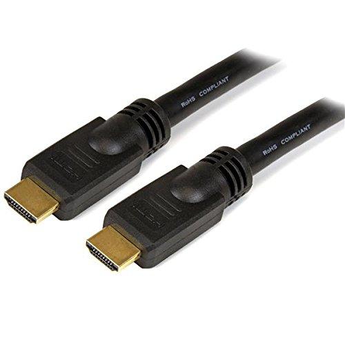 StarTech.com 25 ft High Speed HDMI Cable – Ultra HD 4k x 2k HDMI Cable – HDMI to HDMI M/M - 25ft HDMI 1.4 Cable - Audio/Video Gold-Plated (HDMM25) 25 ft / 7.5m
