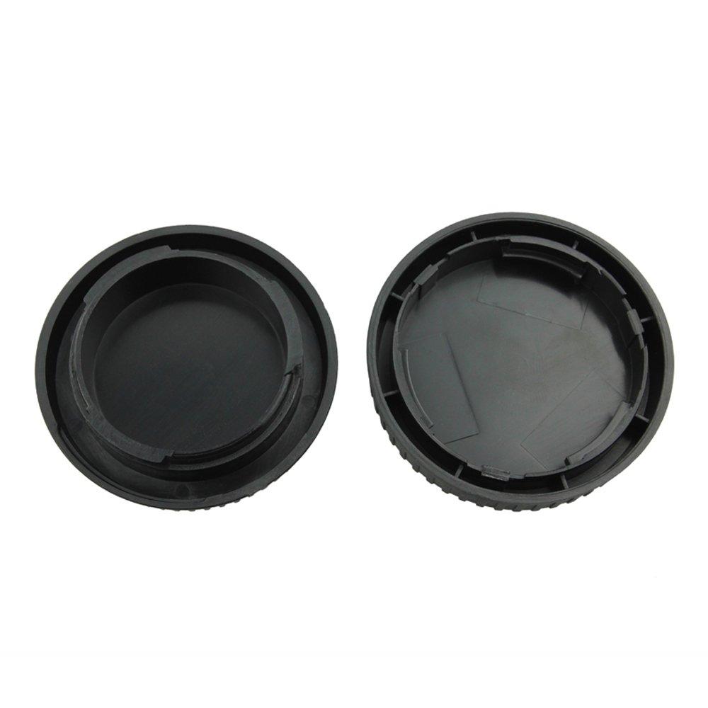 JJC L-R8 Body Cap and Rear Lens Cap for Samsung NX10 and Other NX Mount Digital Cameras