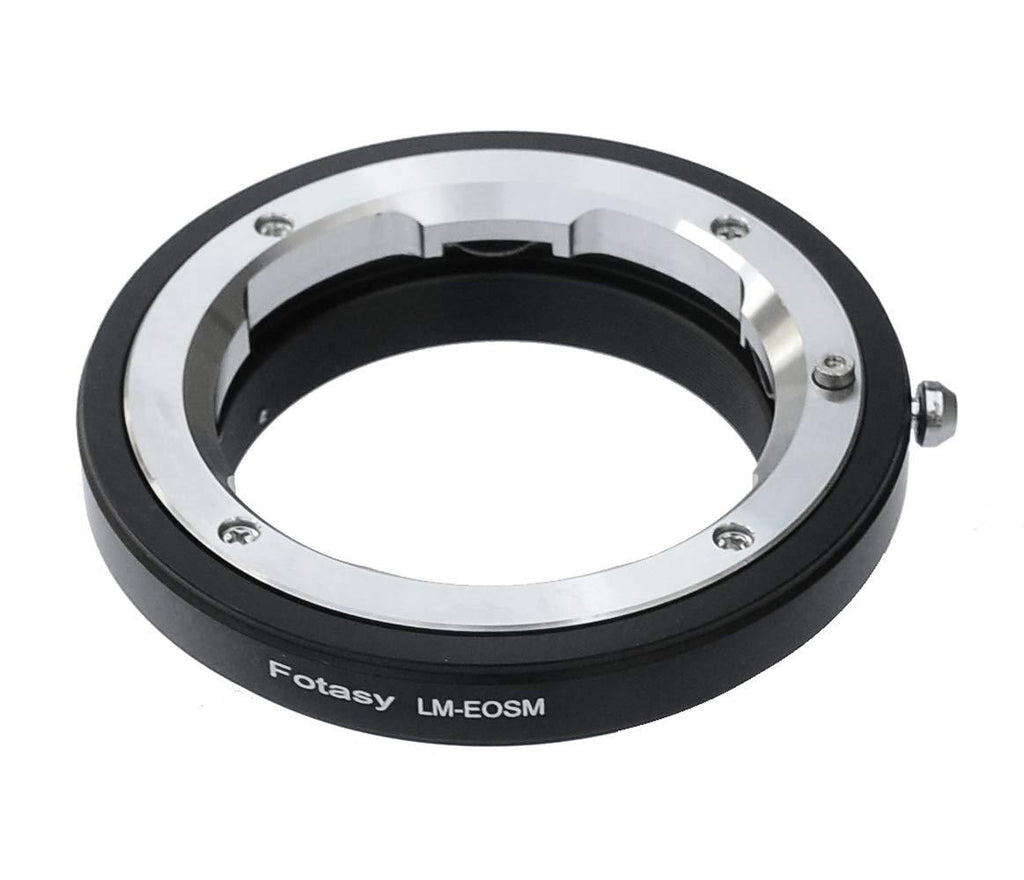 Fotasy Leica M Lens to Canon EF-M Mount Adapter, Leica M EFM, Leica M EOS M Adapter, EFM Adapter Leica M, fits Leica M Lens & Canon EF M Mirrorless Cameras M2 M3 M5 M6 M6 Mark II M10 M50 M100 M200