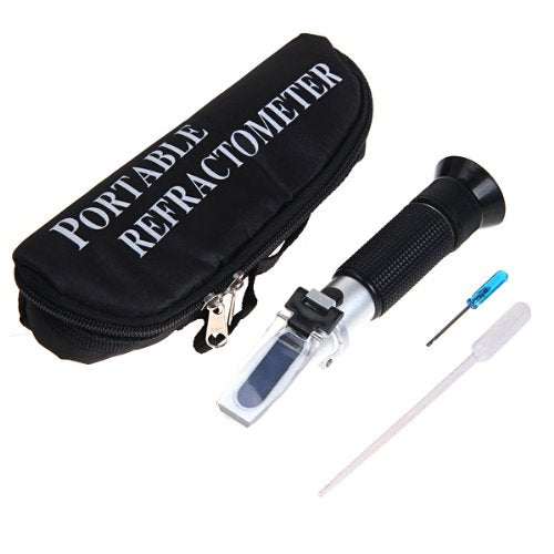 Automatic Temperature Compensation Refractometer with °F unit system Black