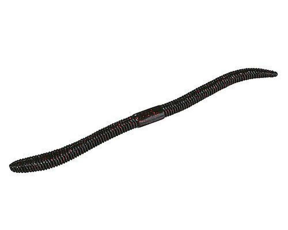 Jackall Flick Shake Finesse Soft Plastic Worm Watermelon Red, 6.8 inch