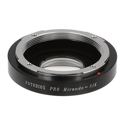 Fotodiox Pro Lens Mount Adapter, for Miranda Lens to Nikon F-Mount DSLR Cameras