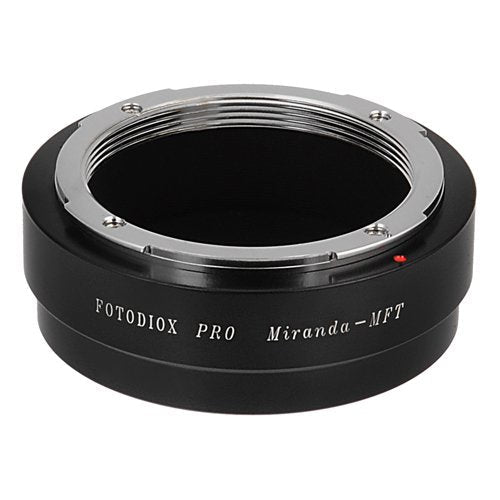 Fotodiox Pro Lens Mount Adapter, for Miranda Lens to Olympus Panasonic Micro Four Third (MFT) Mirrorless Cameras