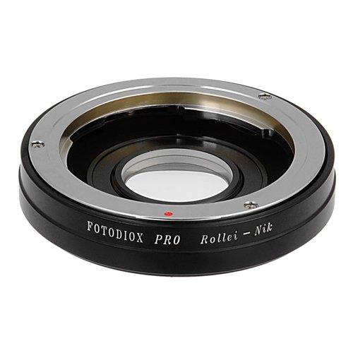 Fotodiox Pro Lens Mount Adapter, for Rollei 35mm Lens to Nikon F-Mount DSLR Cameras Rollei 35 (QBM)