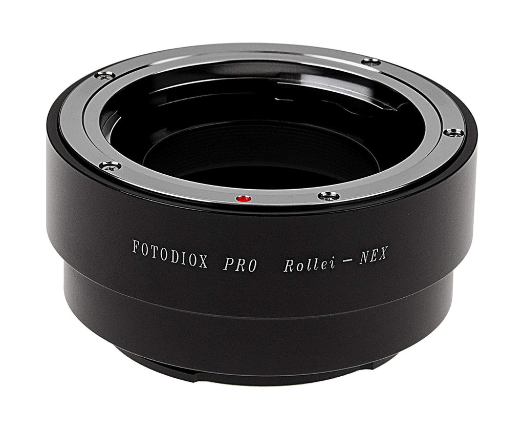 Fotodiox Pro Lens Mount Adapter, for Rollei 35mm Lens to Sony NEX E-Mount Mirrorless Cameras Rollei (QBM) 35mm