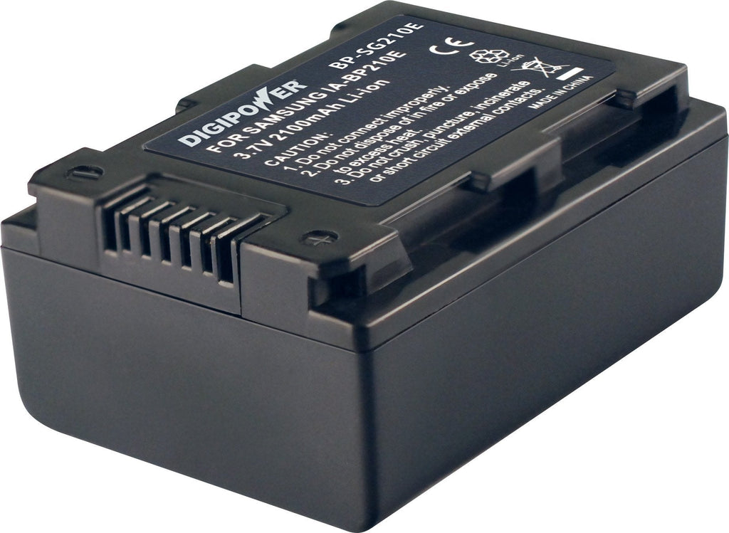 DigiPower BP-SG210E Digital Camera Battery Replacement for Samsung IA-SG210E (Black)