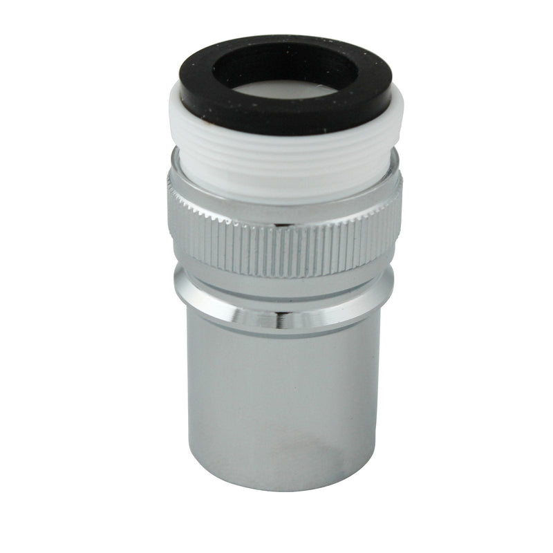 Plumb Pak PP800-11LF Faucet Aerator, 55/64-27 Id X 15/16 in Od, Chrome Plated, Brass