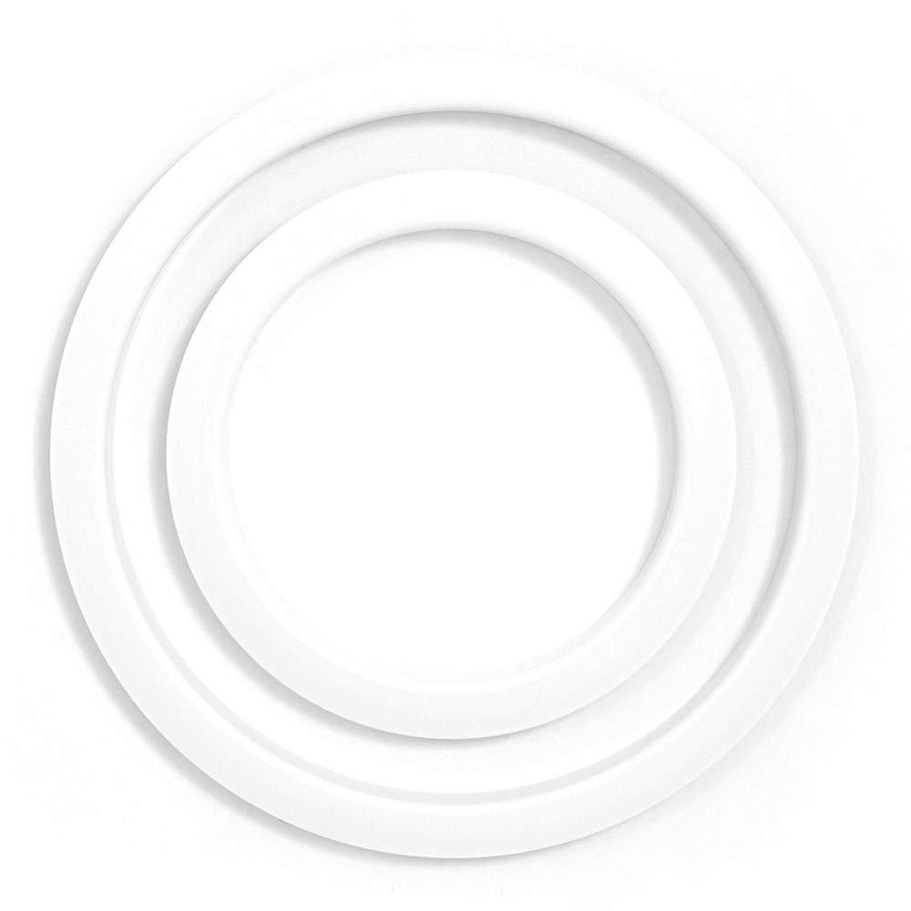Gibraltar SC-GPHP-4W Port Hole Protector 4-Inch - White Finish