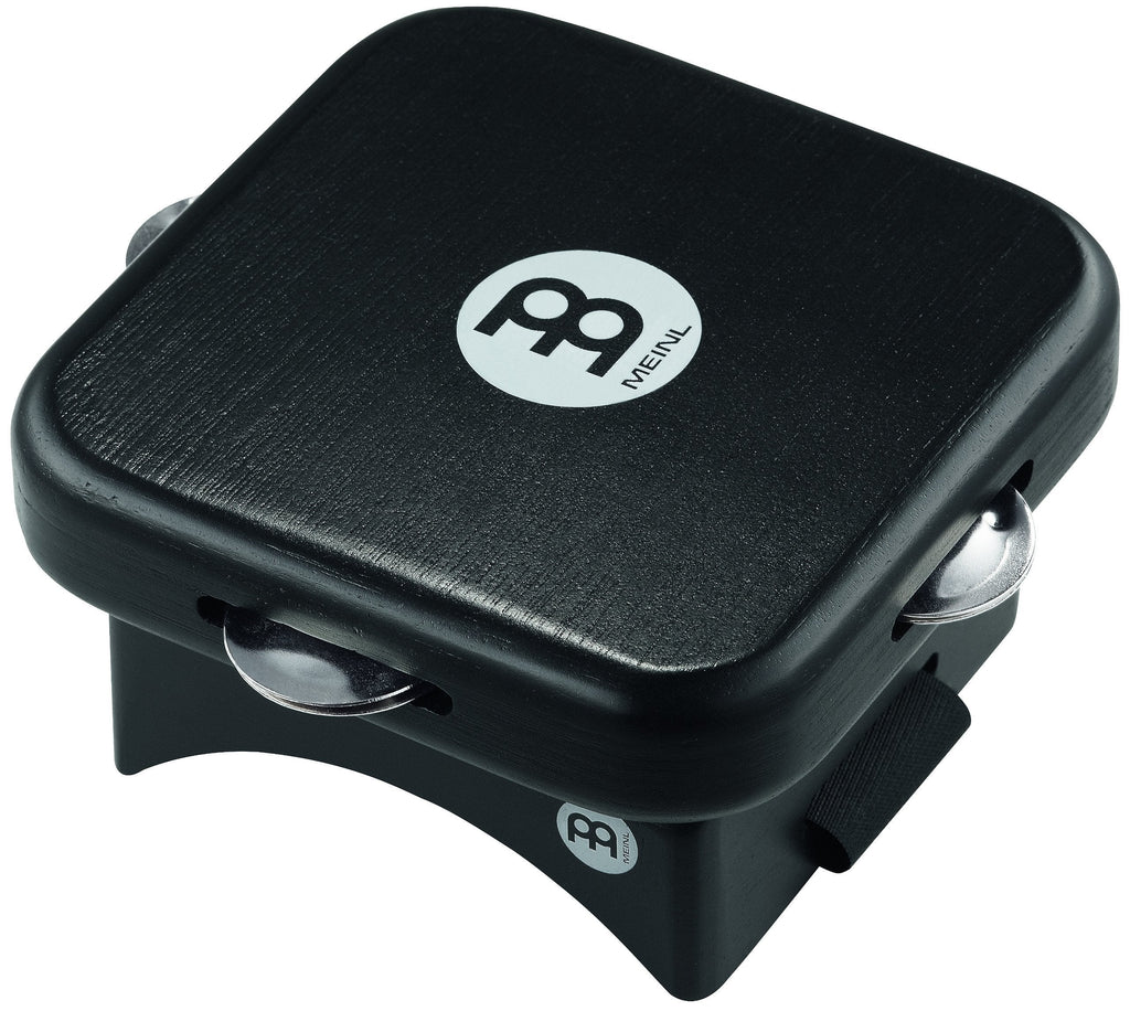 Meinl Knee Tap with Jingles for Cajon Players, Includes Adjustable Strap-NOT Made in China-Hollow Hardwood Body, 2-Year Warranty, (KP-JT-BK)