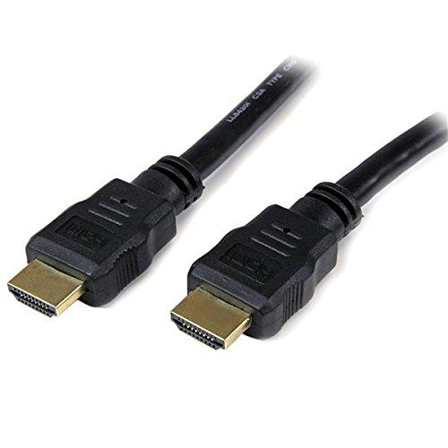 StarTech.com 3 ft High Speed HDMI Cable – Ultra HD 4k x 2k HDMI Cable – HDMI to HDMI M/M - 3ft HDMI 1.4 Cable - Audio/Video Gold-Plated (HDMM3) Black 3 ft / 1m