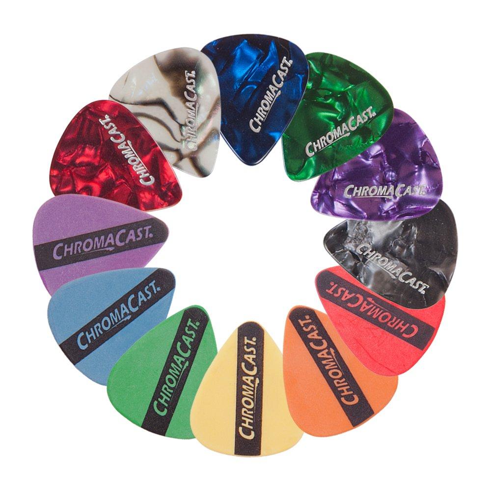 ChromaCast CC-SAMPLE Sampler Guitar Picks (12 count) 12-Pack