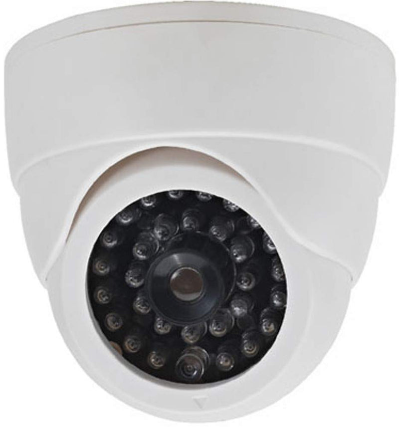 Cop Security 15-CDM07 Dummy Camera with LED Light (White)