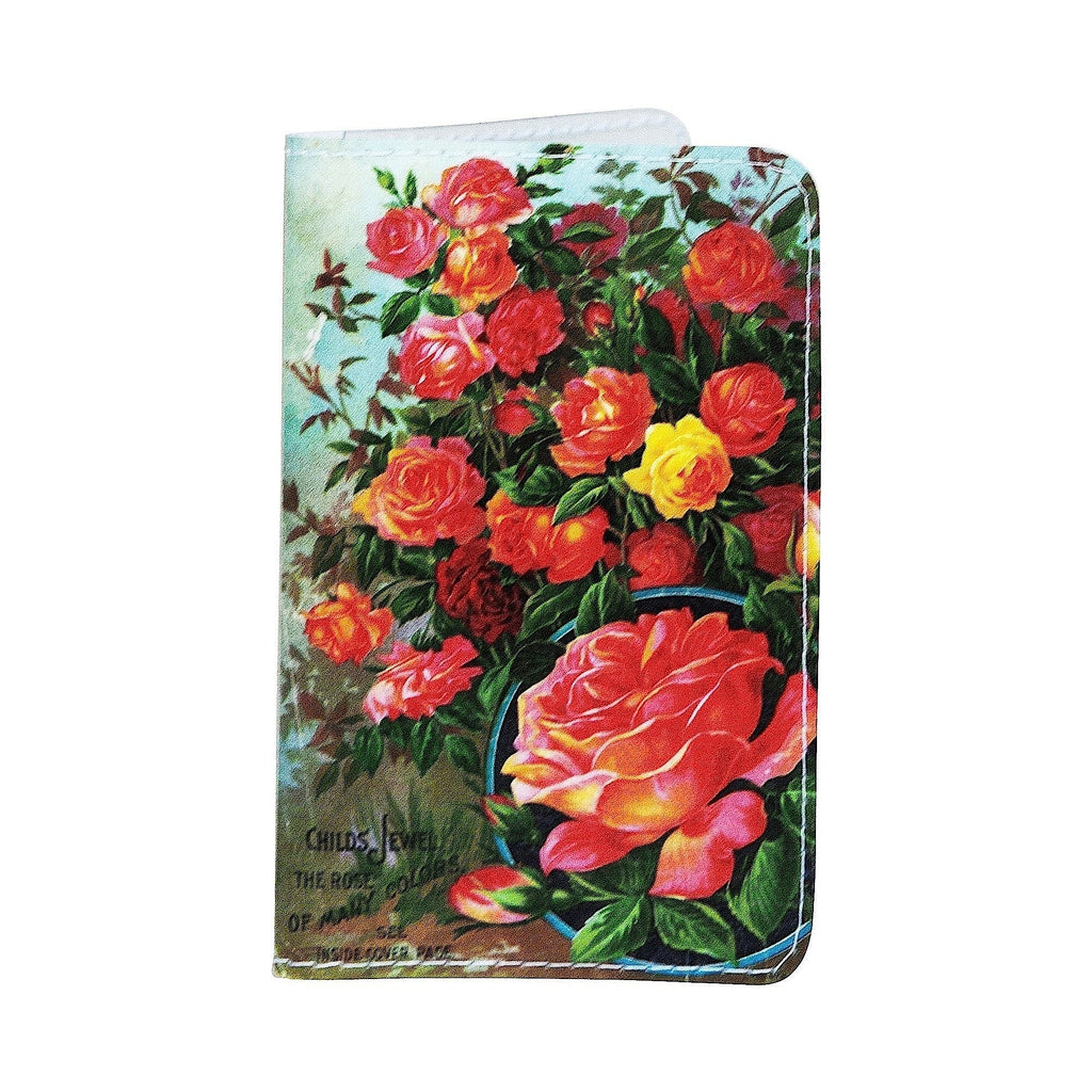 Rose Plants Business, Credit & Id Card Holder