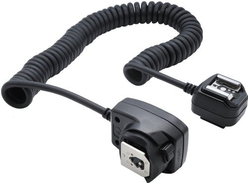 Xit XTSCC Heavy Duty Off-Camera Flash Cords that Stretch to 7.5-Feet for Canon (Black)