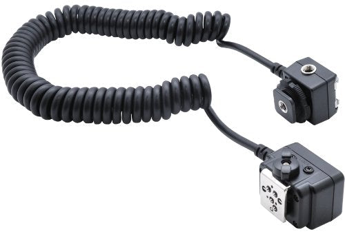 Xit XTSCN Heavy Duty Off-Camera Flash Cords that Stretch to 7.5-Feet for Nikon (Black)